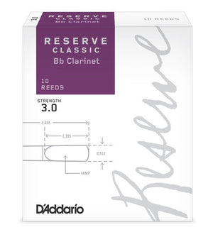 Bb Clarinet Reeds Bb 單簧管簧片- Reserve Classic