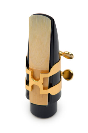 H-Ligature & Cap for Alto Saxophone 中音薩克斯風H束圈及護蓋