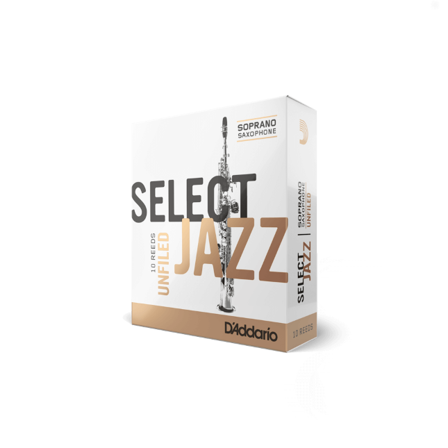 Soprano Saxophone Reeds 高音薩克斯風圓切簧片 - Rico Select Jazz Unfiled