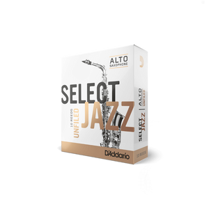 Alto Saxophone Reeds 中音薩克斯風圓切簧片 - Rico Select Jazz Unfiled