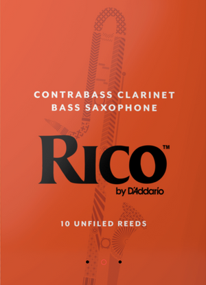 Contra Bass and Contra Alto Clarinet Reeds 倍低音/倍中音單簧管簧片 - Rico