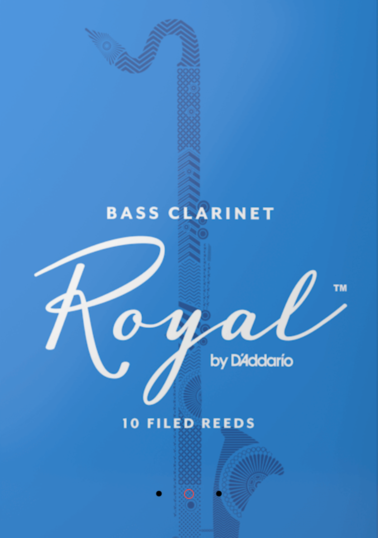 Bass Clarinet Reeds 低音單簧管簧片 - Rico Royal