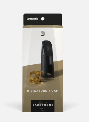 H-Ligature & Cap for Soprano Saxophone 高音薩克斯風H束圈及護蓋