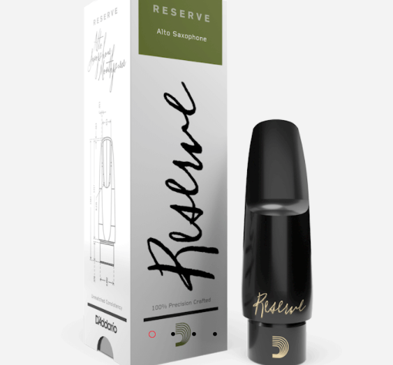 Reserve Alto Saxophone Mouthpiece Medium Facing 中音薩克斯風吹嘴 - 中號面部