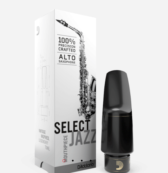 Select Jazz Alto Saxophone Mouthpiece Medium Chamber 中音薩克斯風吹嘴 - 中號腔室