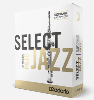 Soprano Saxophone Reeds 高音薩克斯風平切簧片 - Rico Select Jazz Filed